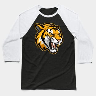 Tiger Mascot Baseball T-Shirt